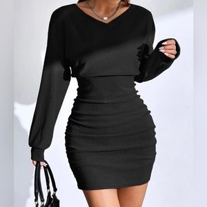 Ruched Bodycon Dress